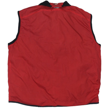 Pro Player Men's Red Calgary Hitmen Bodywarmer M Polyester Fleece