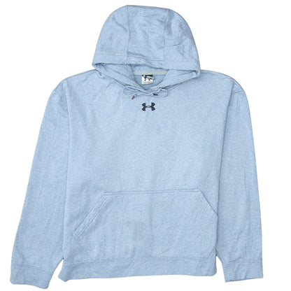 Mens UK Size XS Under armour Blue Pullover Hoodie