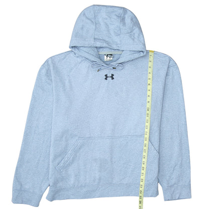Mens UK Size XS Under armour Blue Pullover Hoodie