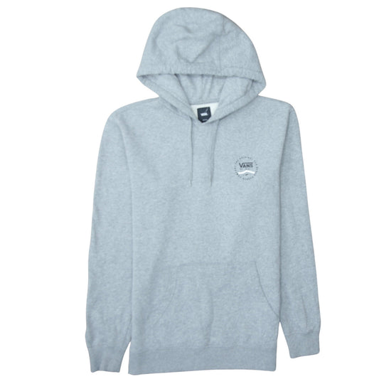 Mens UK Size M VANS Grey Pullover Hoodie