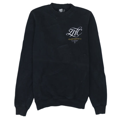 Mens UK Size M Miejski Sort Black Pullover Sweatshirt