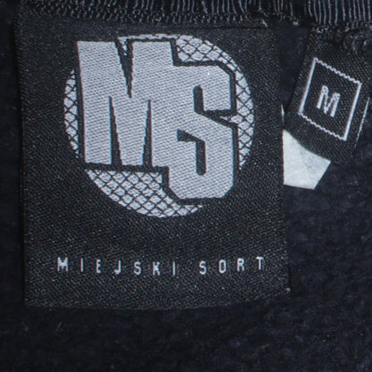 Mens UK Size M Miejski Sort Black Pullover Sweatshirt