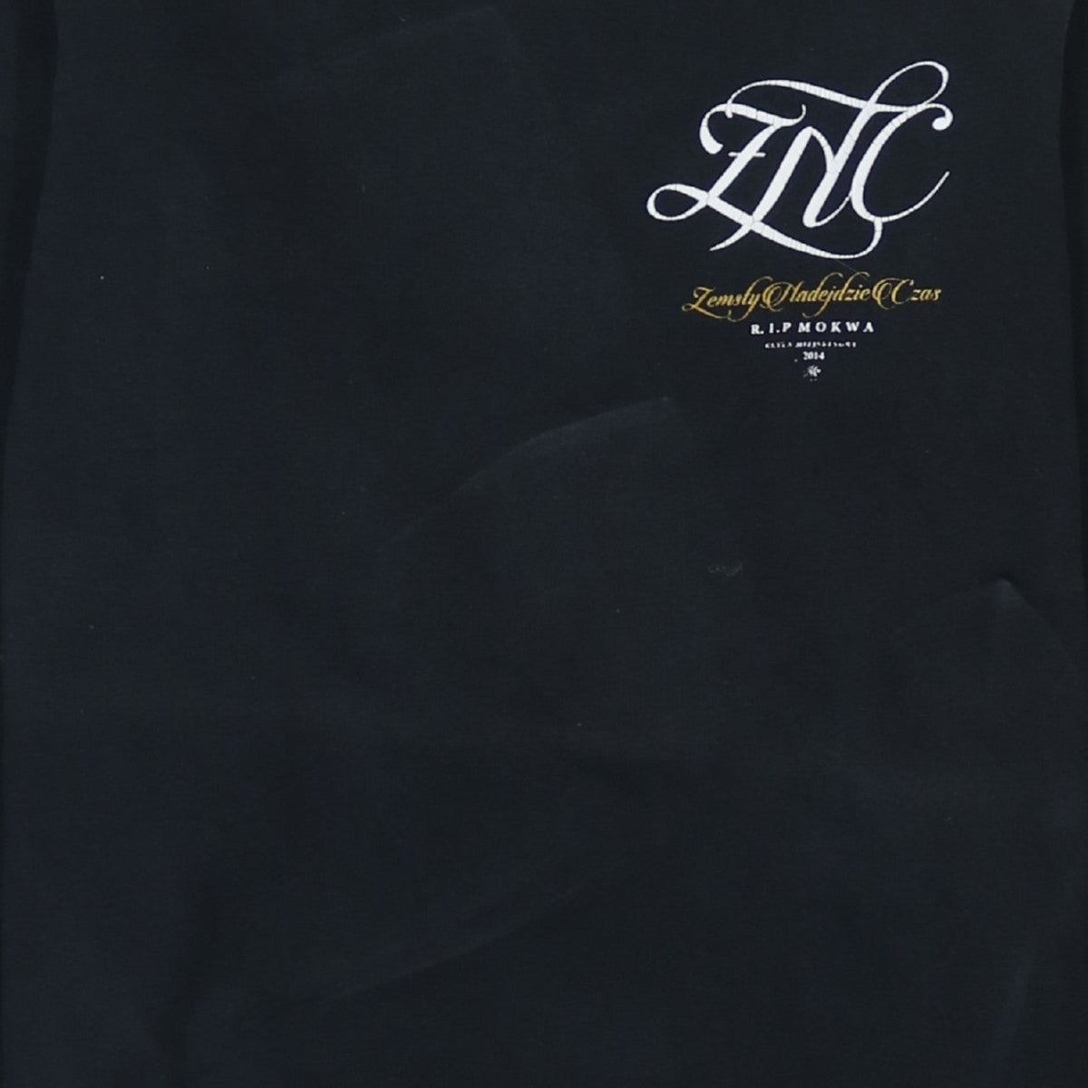 Mens UK Size M Miejski Sort Black Pullover Sweatshirt