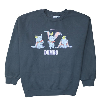 Womens UK Size M Disney Black Pullover Sweatshirt