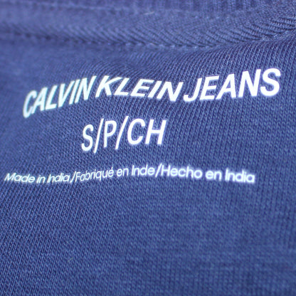 Mens UK Size S Calvin Klein Blue Pullover Sweatshirt
