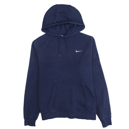 Mens UK Size M Nike Blue Pullover Hoodie