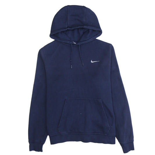 Mens UK Size M Nike Blue Pullover Hoodie