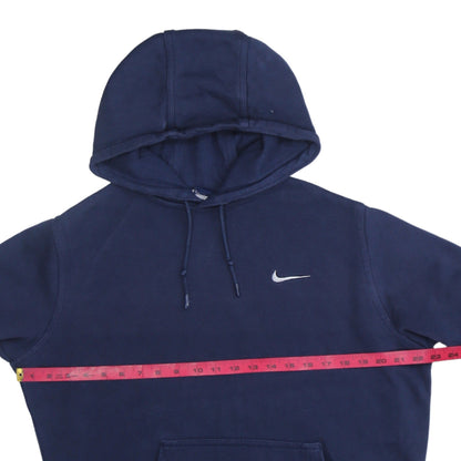 Mens UK Size M Nike Blue Pullover Hoodie