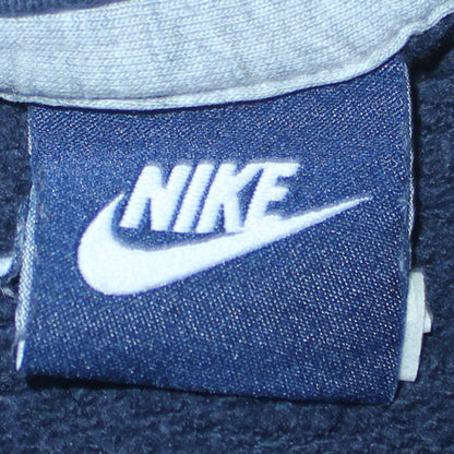 Mens UK Size M Nike Blue Pullover Hoodie