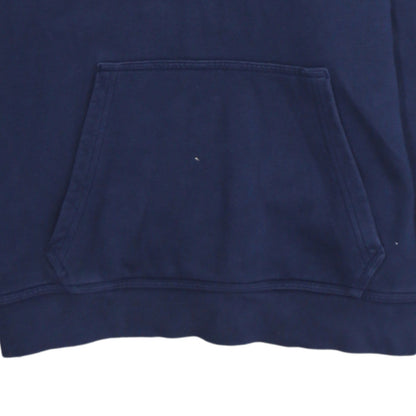 Mens UK Size M Nike Blue Pullover Hoodie