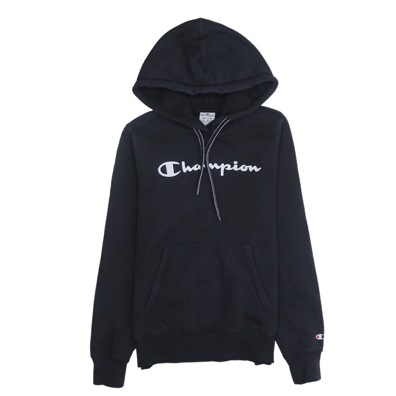 Womens UK Size M Champion Black Pullover Hoodie