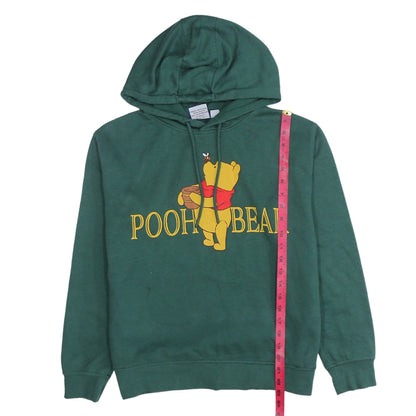 Womens UK Size S Disney Green Pullover Hoodie