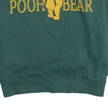 Womens UK Size S Disney Green Pullover Hoodie