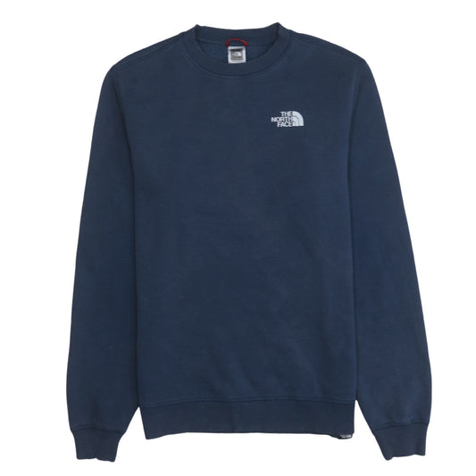 Mens UK Size S The North Face Blue Pullover Sweatshirt