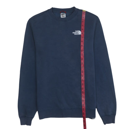 Mens UK Size S The North Face Blue Pullover Sweatshirt