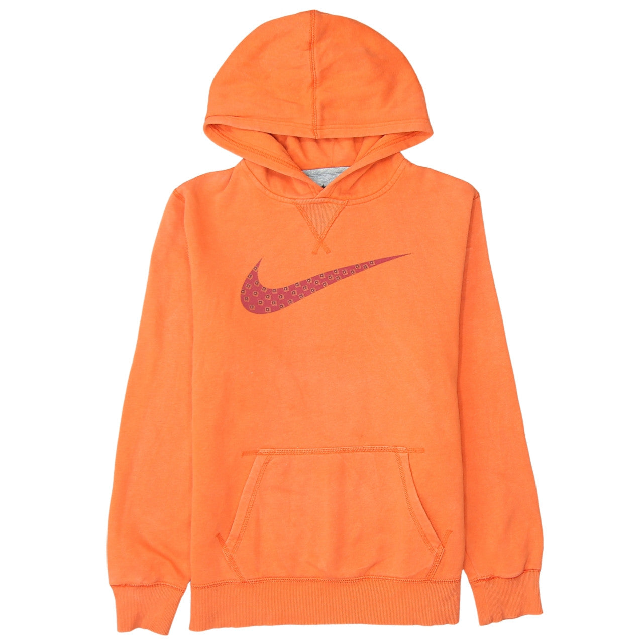 Boys UK Size XL Nike Orange Pullover Hoodie