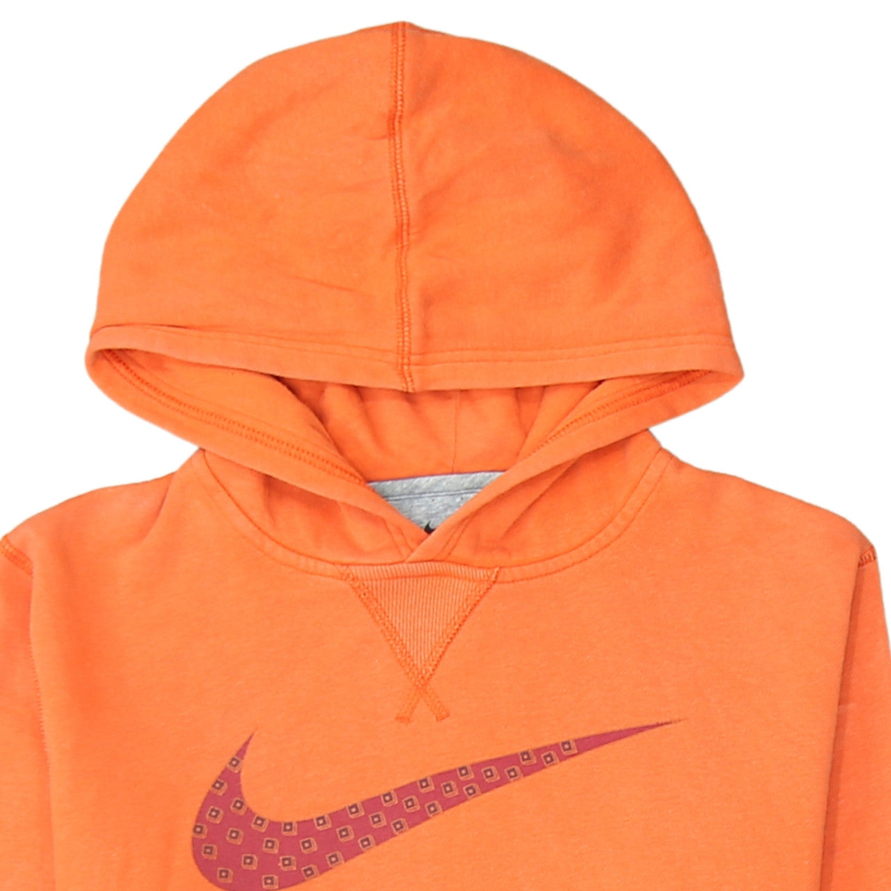 Boys UK Size XL Nike Orange Pullover Hoodie