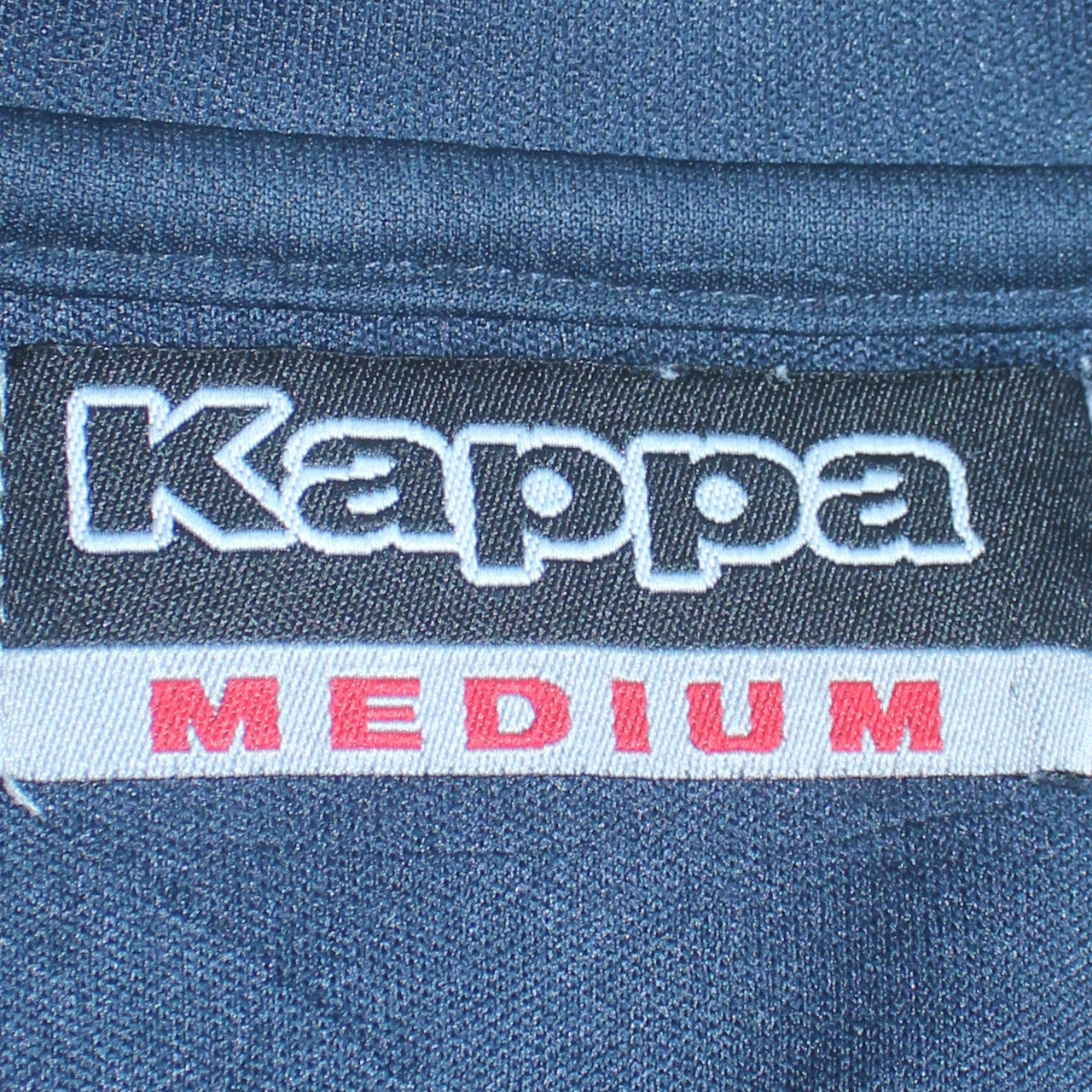 Mens UK Size M Kappa Blue 1/4 Zip Sweatshirt