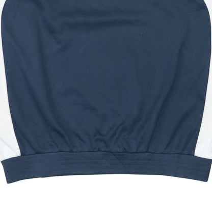 Mens UK Size M Kappa Blue 1/4 Zip Sweatshirt