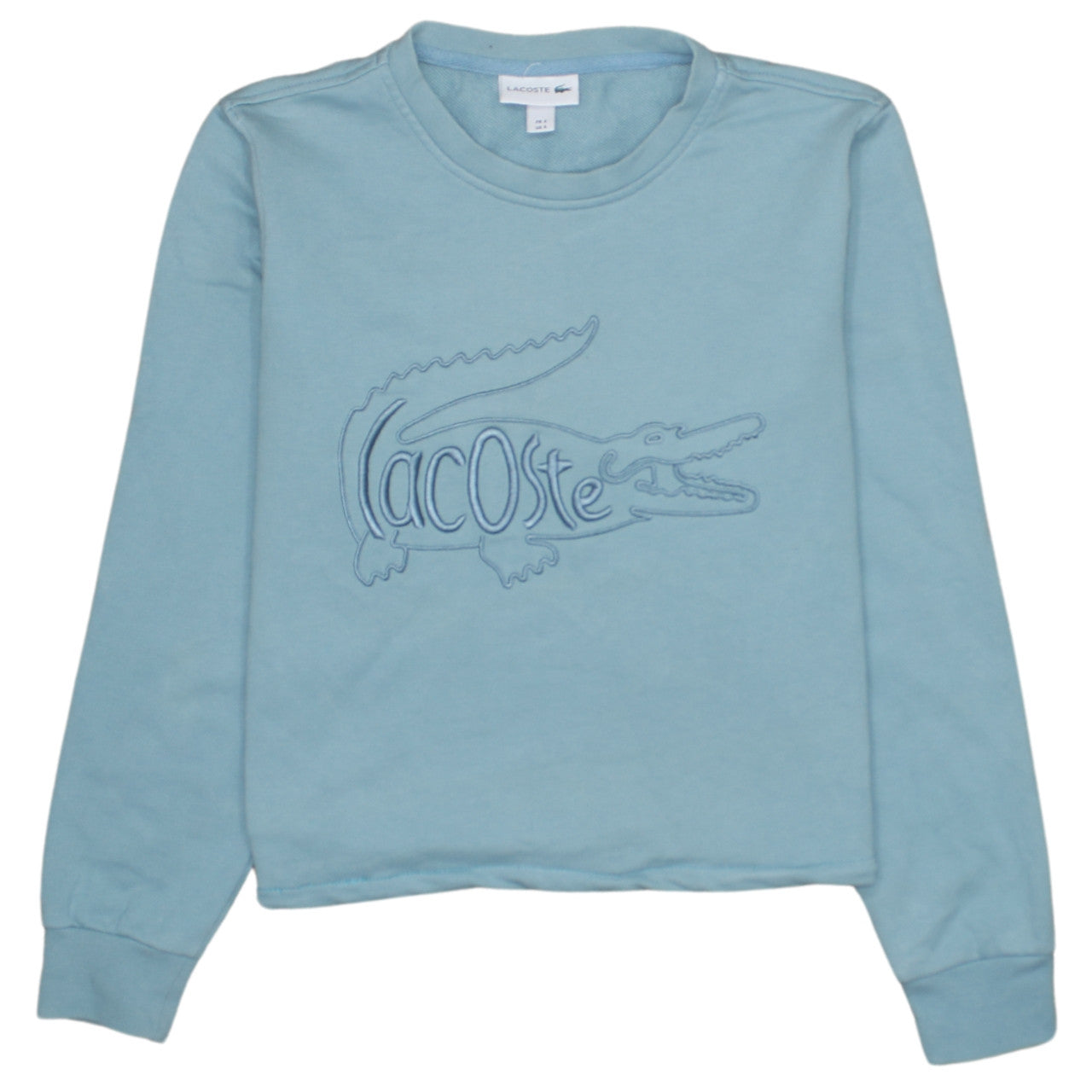 Mens UK Size S Lacoste Blue Pullover Sweatshirt