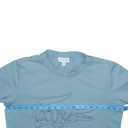 Mens UK Size S Lacoste Blue Pullover Sweatshirt