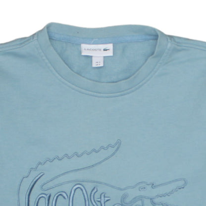 Mens UK Size S Lacoste Blue Pullover Sweatshirt