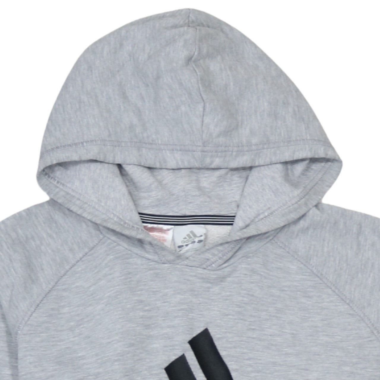 Boys UK Size 10 Years adidas Grey Pullover Hoodie