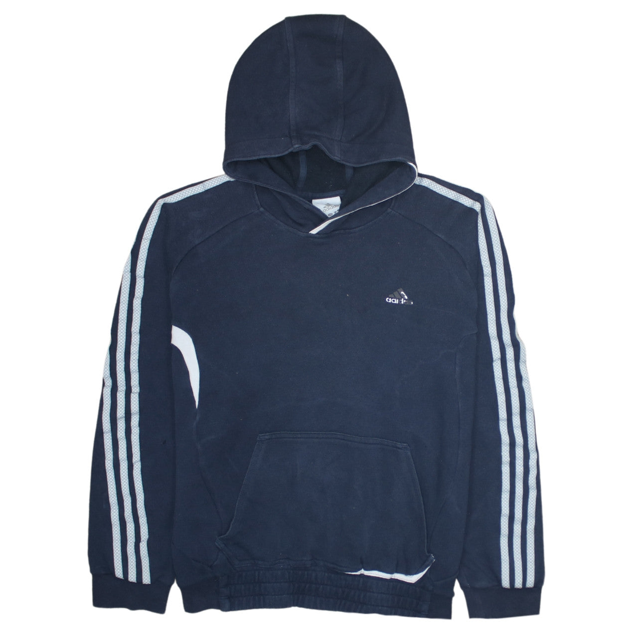 Mens UK Size S adidas Blue Pullover Hoodie