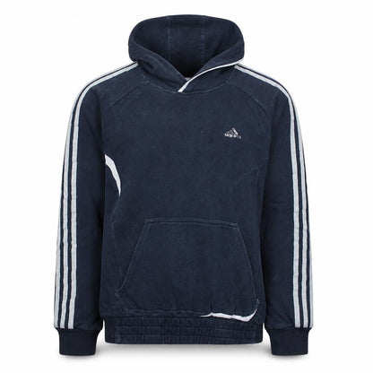 Mens UK Size S adidas Blue Pullover Hoodie