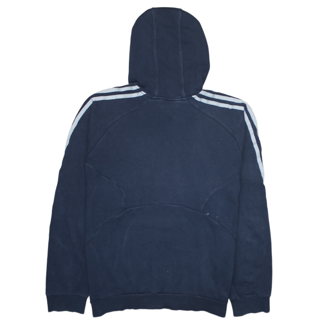 Mens UK Size S adidas Blue Pullover Hoodie