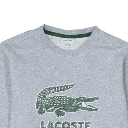 Boys UK Size 16 Years Lacoste Grey Pullover Sweatshirt
