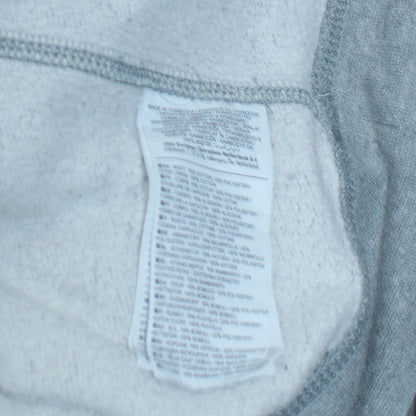 Nike Men's Grey Pullover Hoodie Small Geometric Logo Fleece