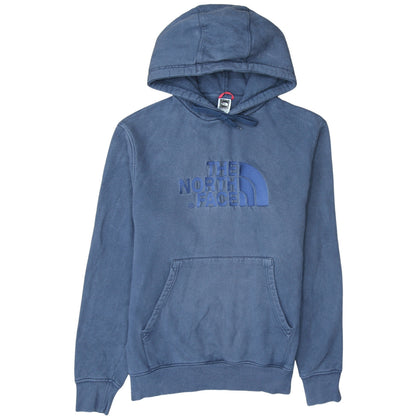 Mens UK Size M The North Face Blue Pullover Hoodie