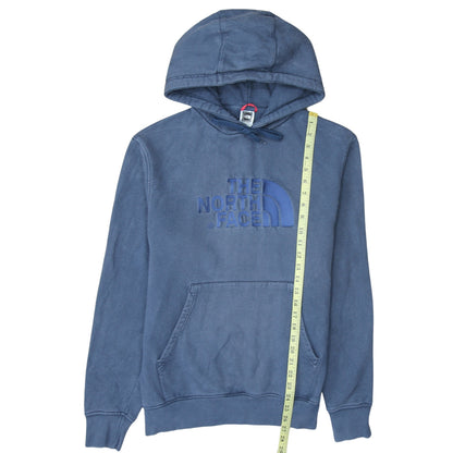 Mens UK Size M The North Face Blue Pullover Hoodie