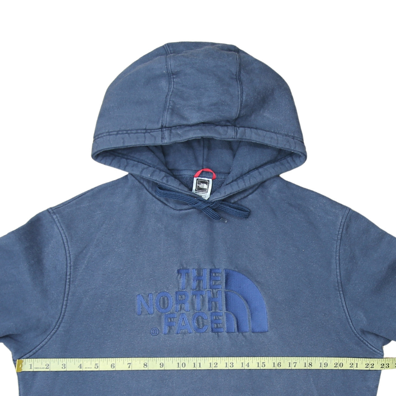 Mens UK Size M The North Face Blue Pullover Hoodie