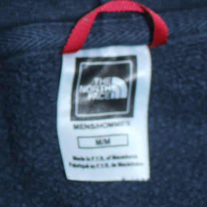 Mens UK Size M The North Face Blue Pullover Hoodie