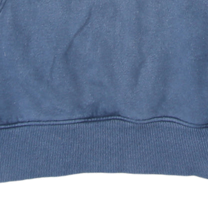 Mens UK Size M The North Face Blue Pullover Hoodie