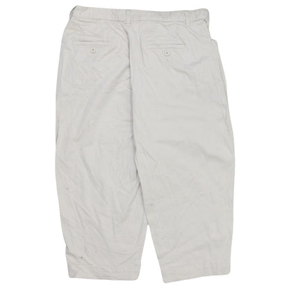 Lee Khakis Womens Beige 14M Cotton Blend Capri Jeans