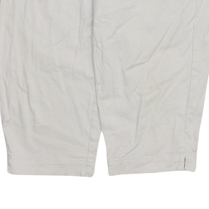 Lee Khakis Womens Beige 14M Cotton Blend Capri Jeans