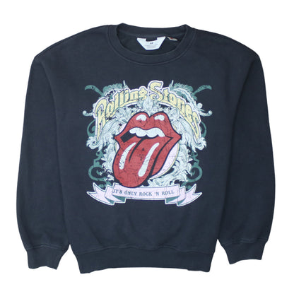 Girls UK Size 10-12 Years H&M Black Pullover Sweatshirt