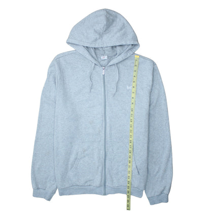 Mens UK Size 2XL Lee Cooper Grey Full Zip Hoodie