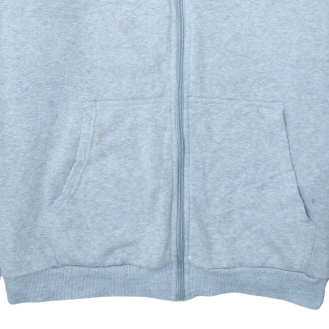 Mens UK Size 2XL Lee Cooper Grey Full Zip Hoodie