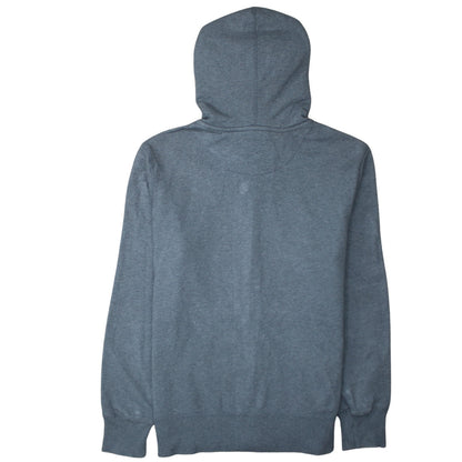 Mens UK Size M Nike Grey Full Zip Hoodie