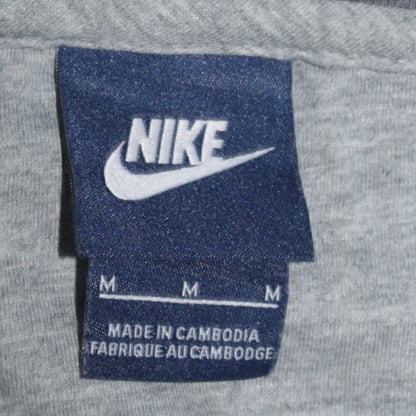Mens UK Size M Nike Grey Full Zip Hoodie