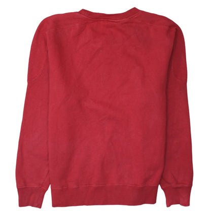 Mens UK Size M FILA Red Pullover Sweatshirt