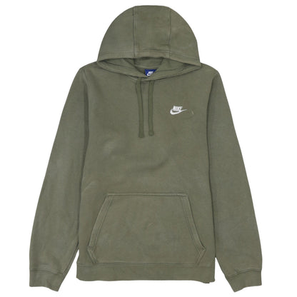 Mens UK Size S Nike Green Pullover Hoodie