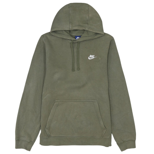 Mens UK Size S Nike Green Pullover Hoodie