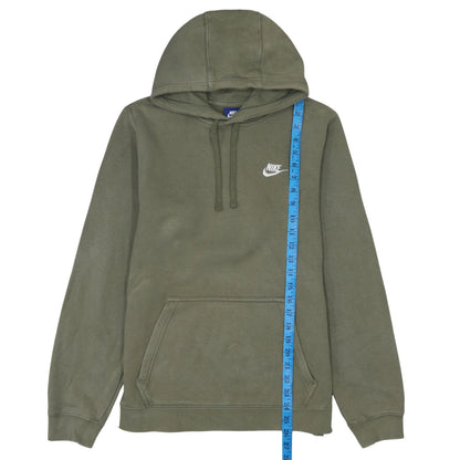Mens UK Size S Nike Green Pullover Hoodie