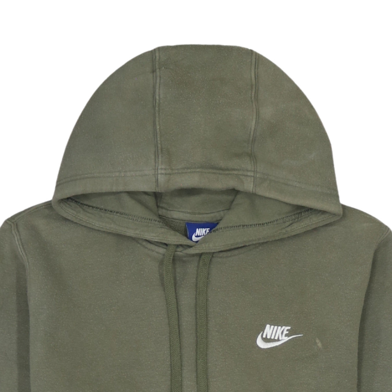 Mens UK Size S Nike Green Pullover Hoodie