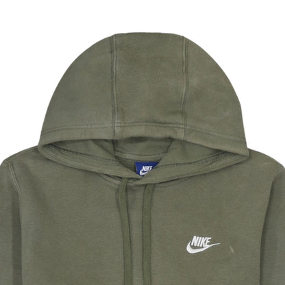 Mens UK Size S Nike Green Pullover Hoodie